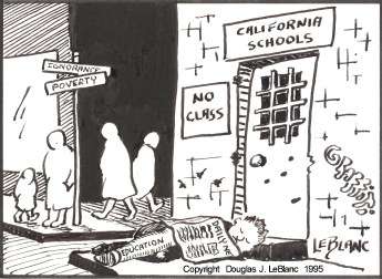 California School funding at the corner of Poverty and Ignorance
